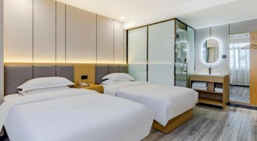 Greentree Alliance Jiangsu Nanjing Pukou District Zhongsheng Street Wende Road Metro Station Hotel Exterior photo